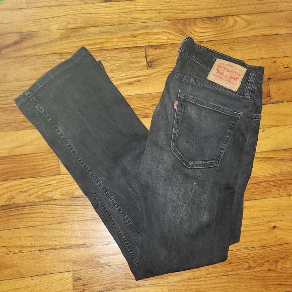 Levi's Men's Black Straight Jeans 527 - 33X32 - Picture 1 of 7